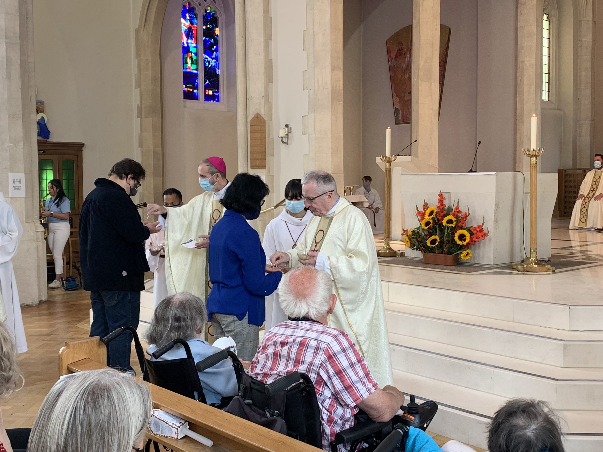 Photos from the Lourdes Mass 29th July – Our Lady of Lourdes Wanstead
